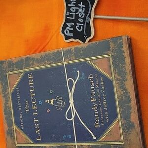 The Last Lecture Hardcover Book Randy Pausch